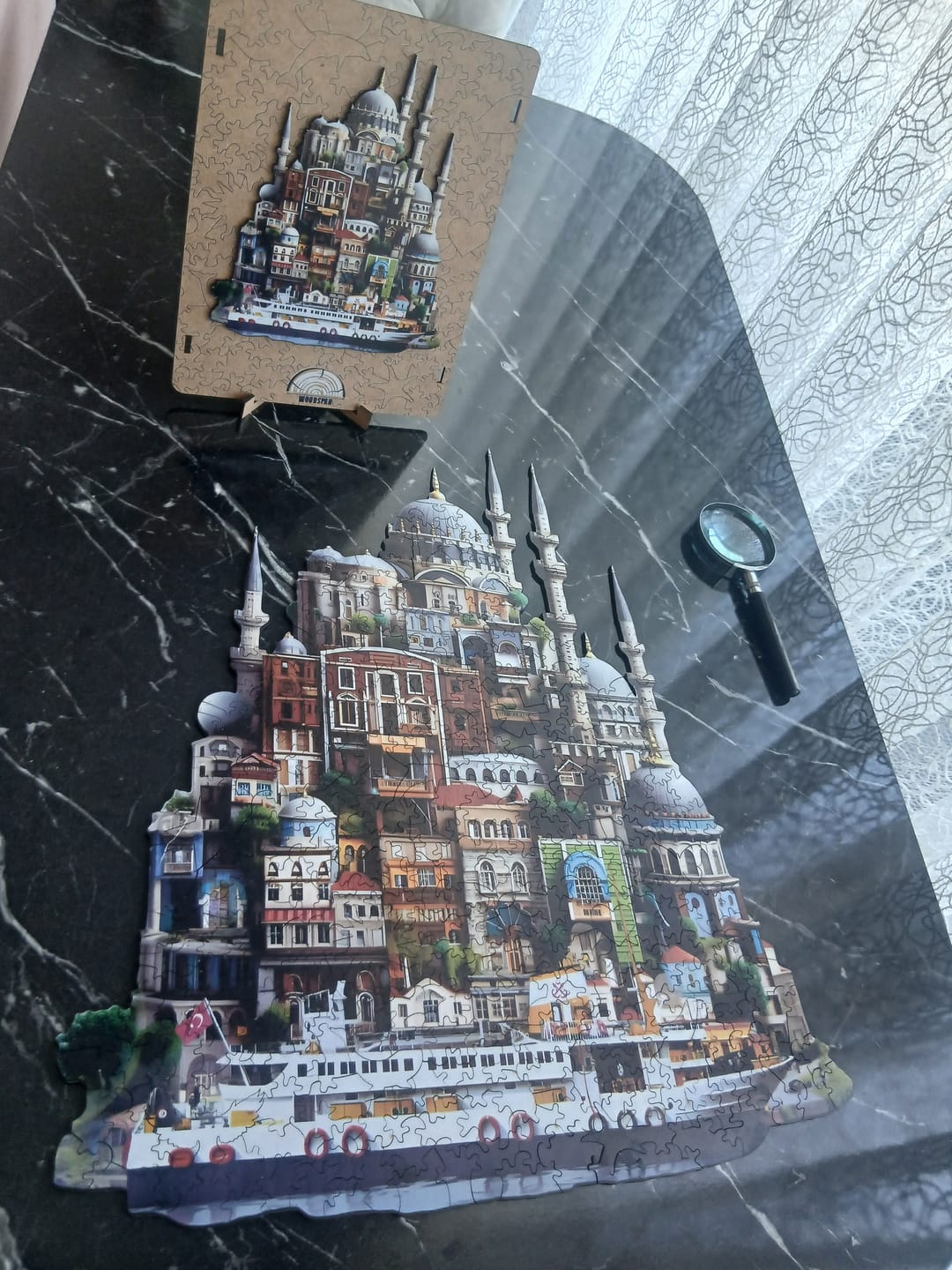 Customer photo review of İstanbul360  - Ahşap Puzzle