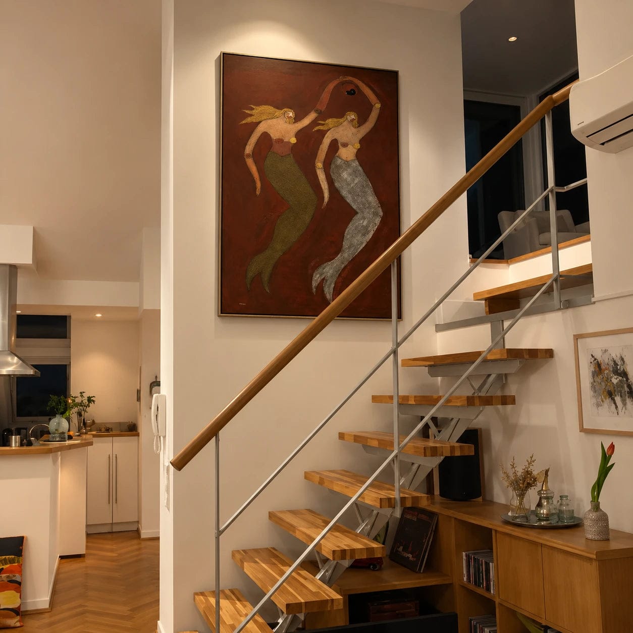 Customer photo review of Modern Folk Art ｜ Twin Spirits of the Crimson Sea