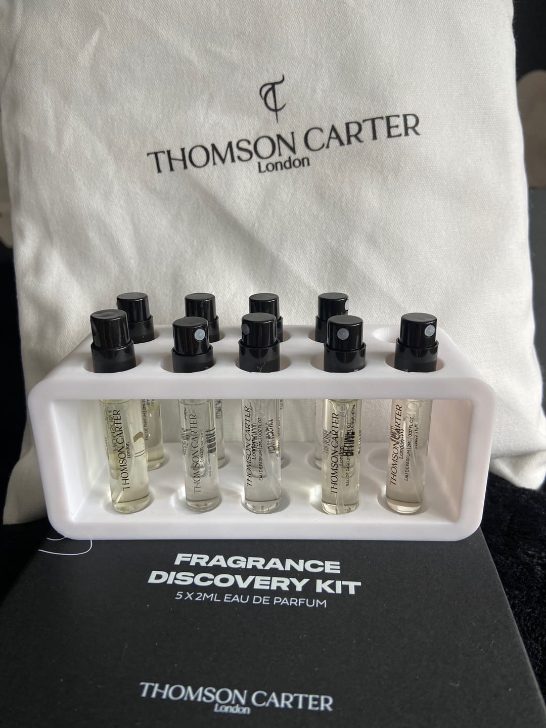 Customer photo review of Fragrance Discovery Kit | 5x 2ml | Eau de Parfum