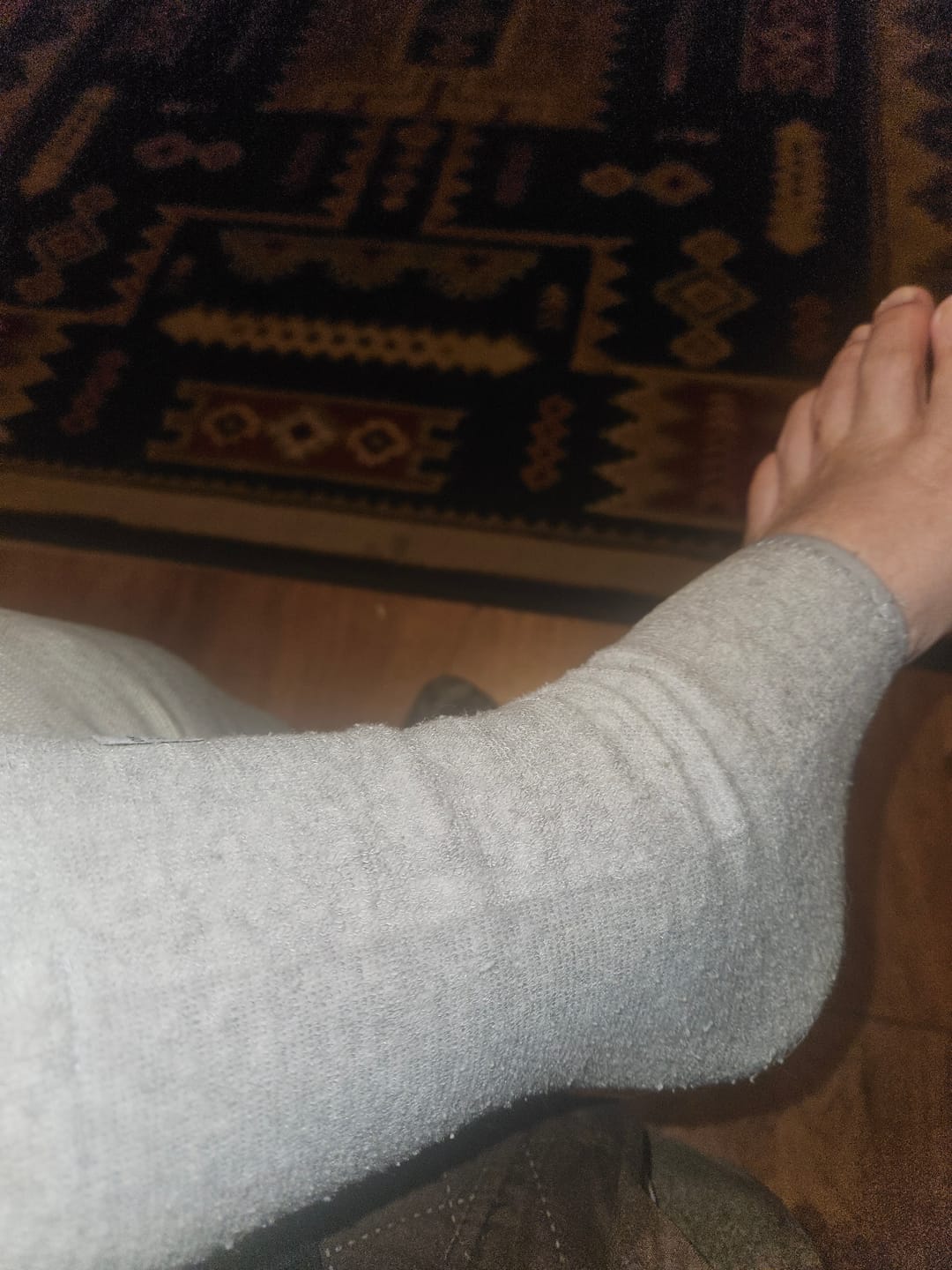 Customer photo review of Premium Anti-Fatigue Bamboo Footsleeves