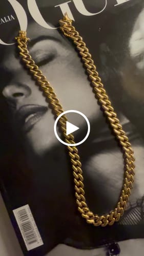 Recensione con video di un cliente su COLLANA GRUMETTA LISCIA