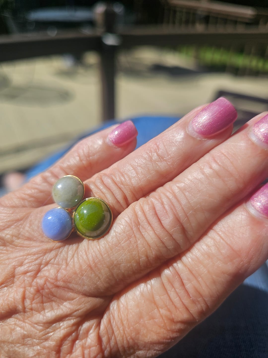 Customer photo review of Audrey Ring