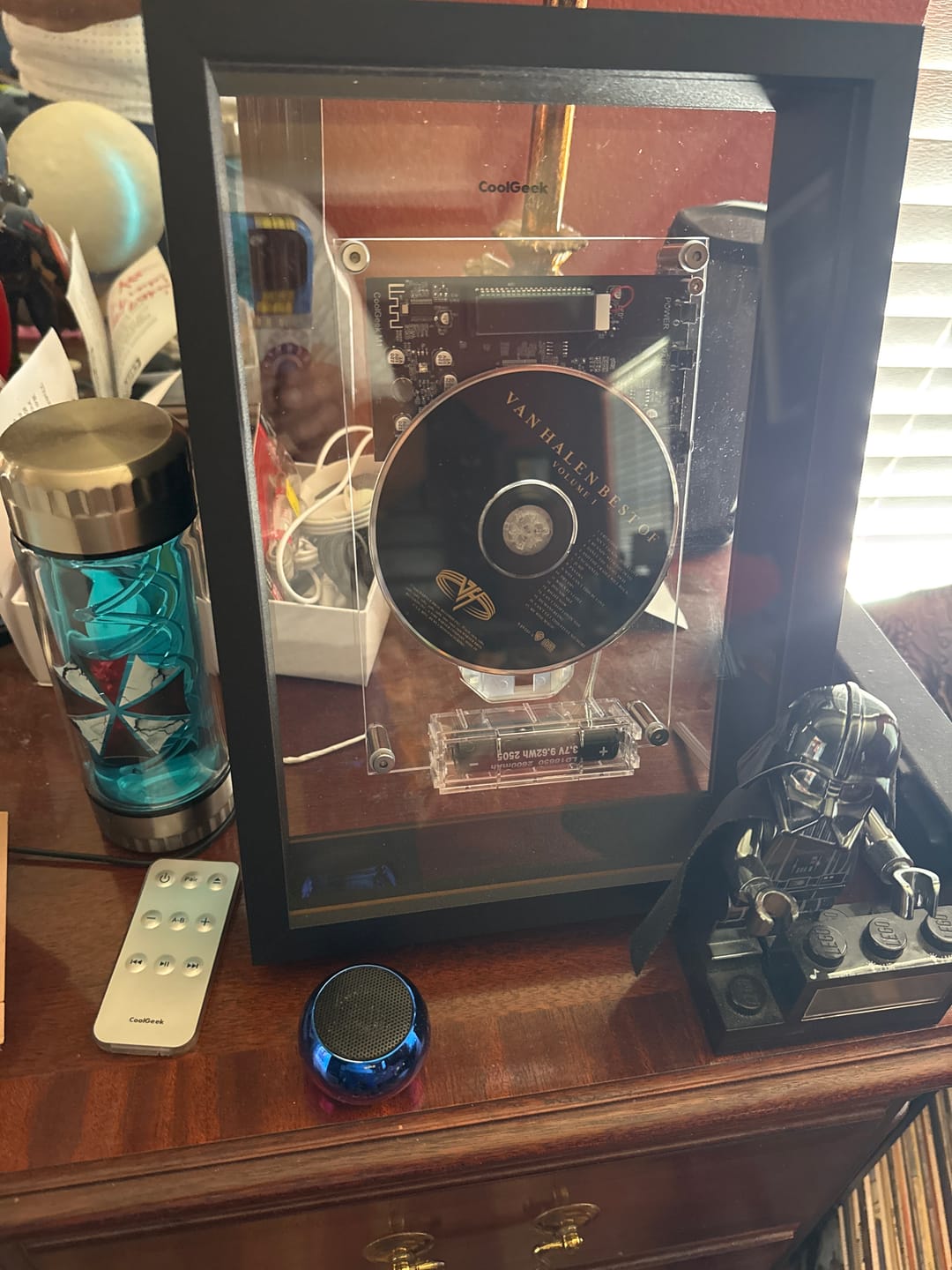 Customer photo review of M1 Music Frame CD Player