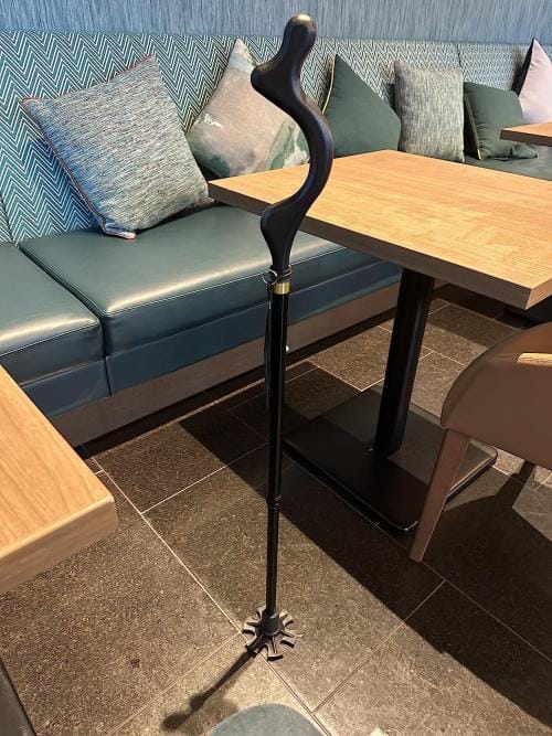 Customer photo review of The Perfect Walking Stick for Seniors