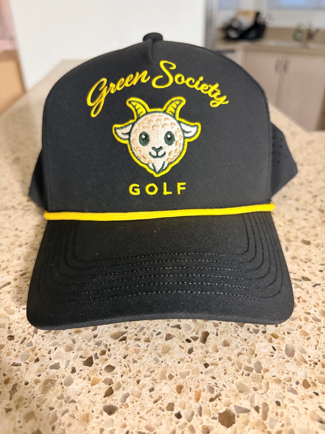 Customer photo review of Green Society Golf Hat - Black