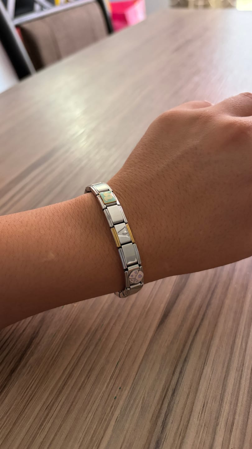 Customer photo review of Pulsera Italiana Lisa