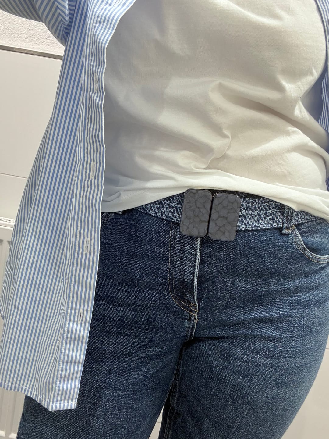 Customer photo review of 🎁 Belt-Blue Monday (100% off)