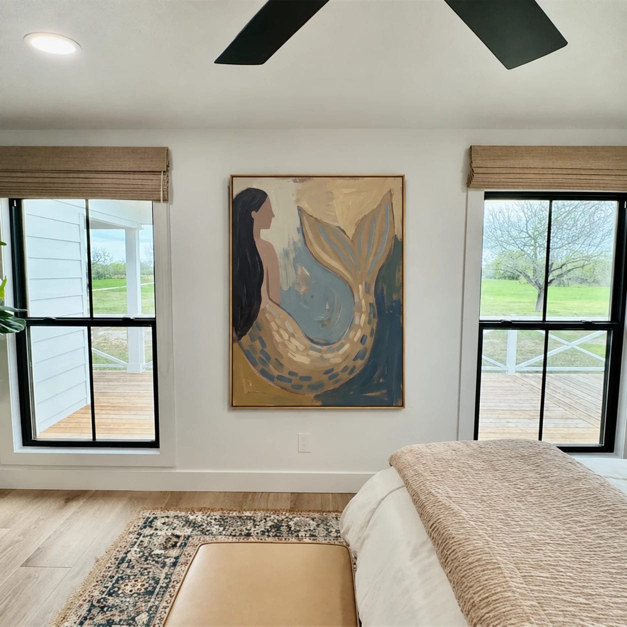 Customer photo review of Modern Folk Art｜Mermaid Tides