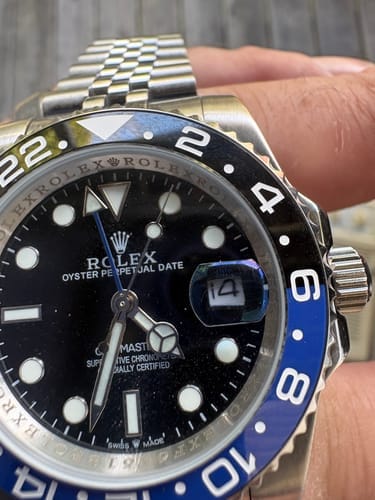 Customer photo review of Rolex GMT-Master II Batman