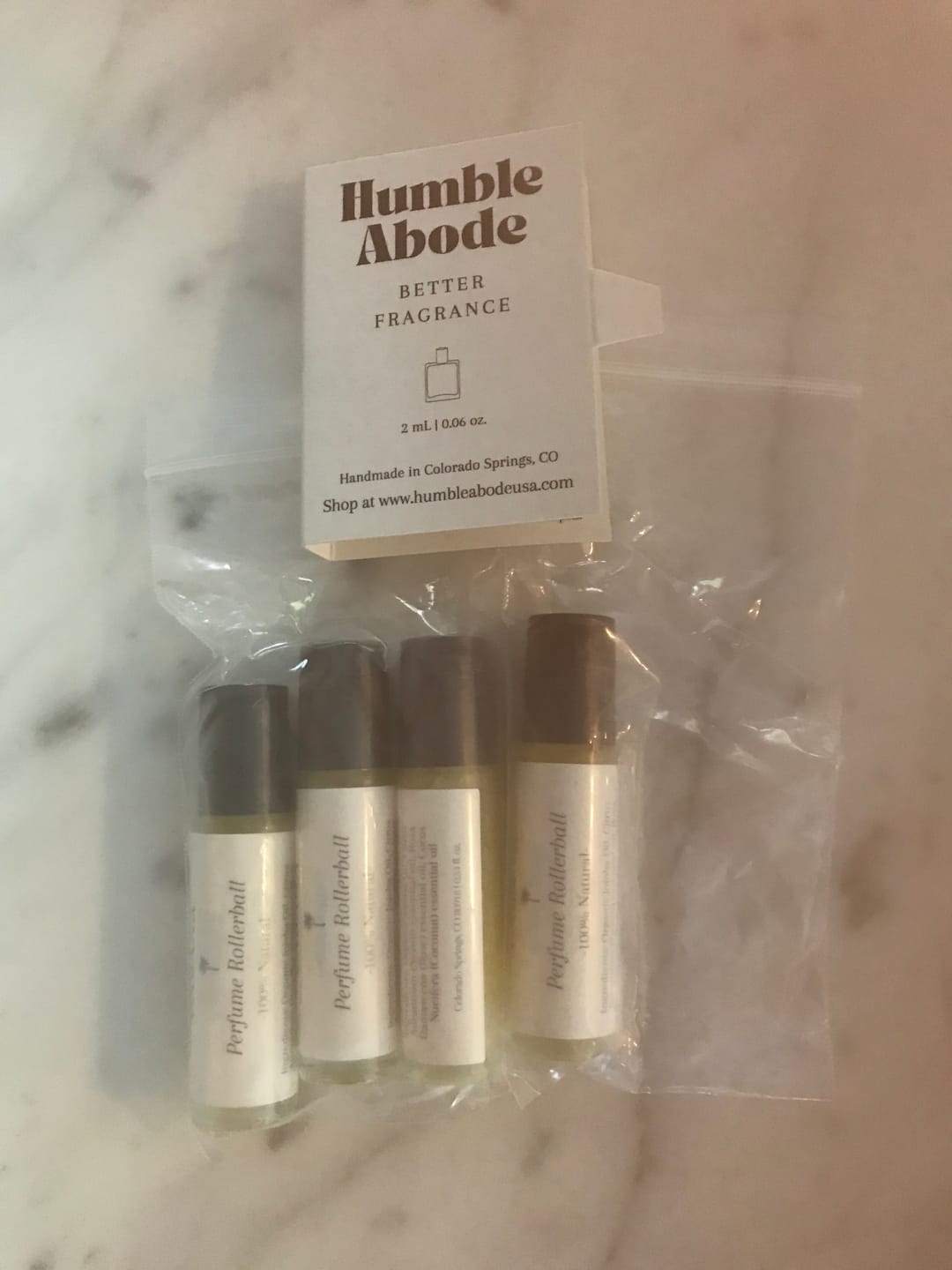 Customer photo review of Cabana Perfume Rollerball