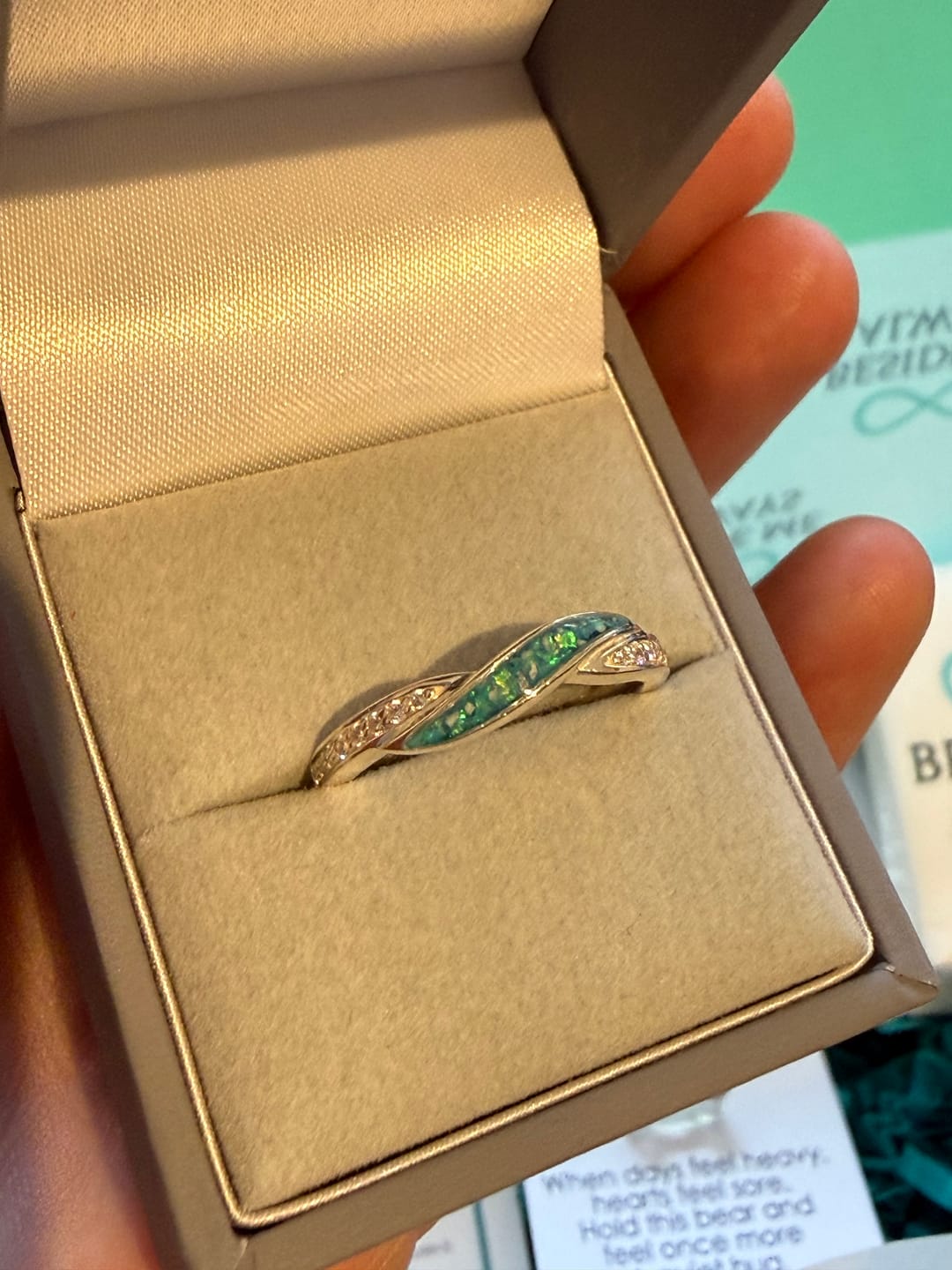 Customer photo review of Lasting Promise Ring