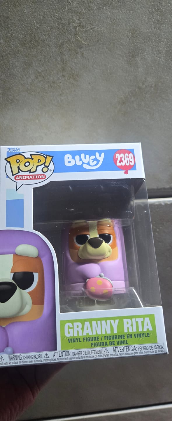 Customer photo review of Funko Pop! Animation: Bluey - Granny Rita