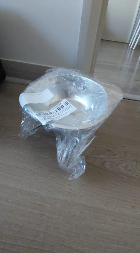 Customer photo review of Comedero ortopédico - Gato
