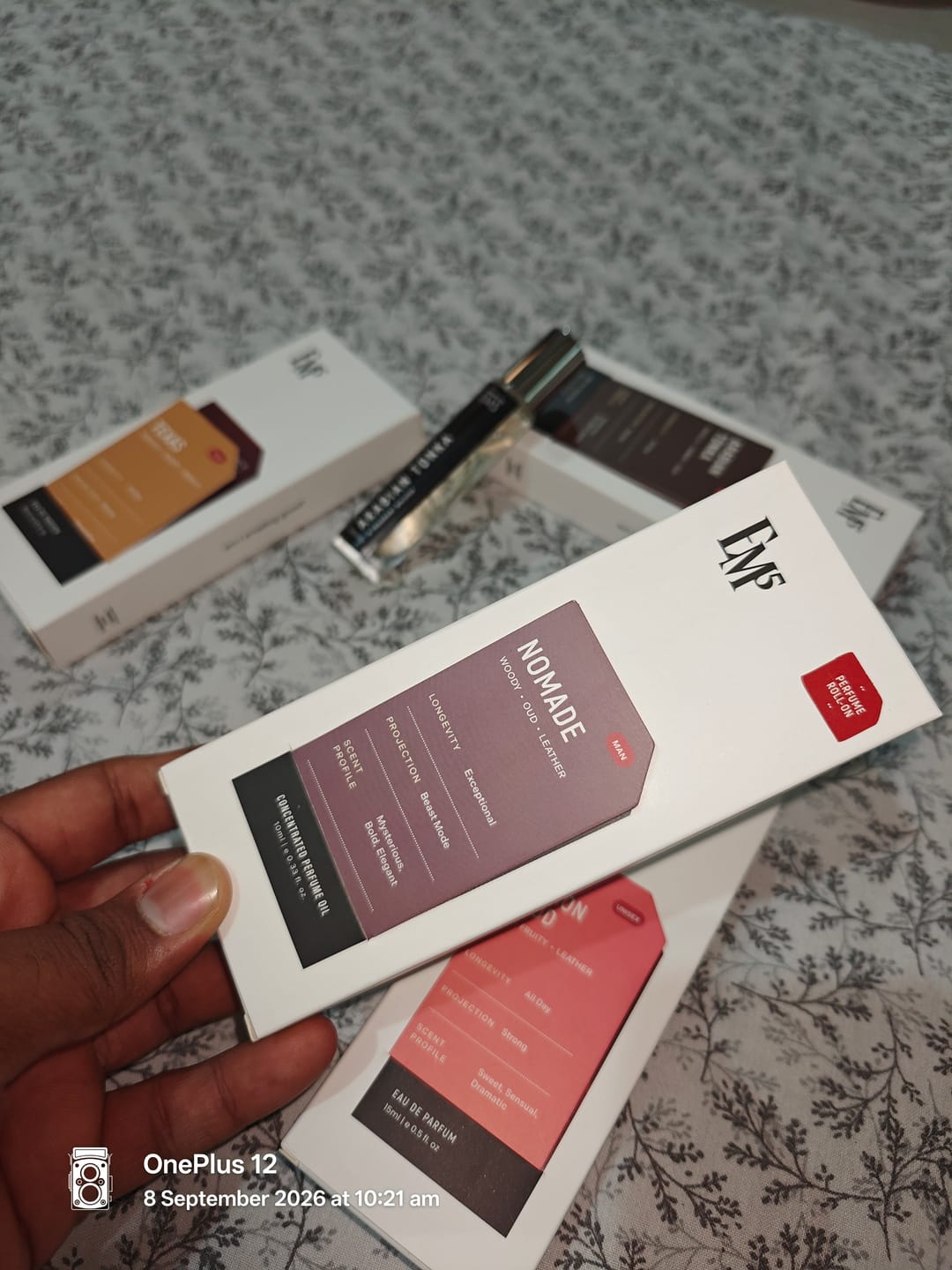 Customer photo review of Nomade Perfume Roll-On