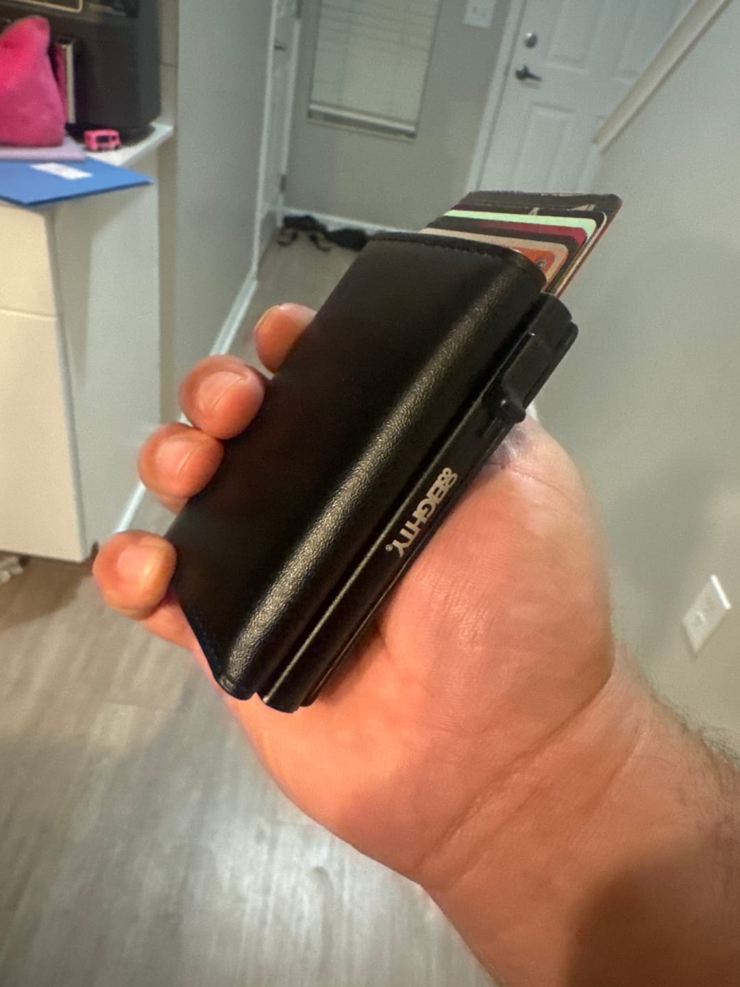 Customer photo review of 80Eighty® Onyx Wallet