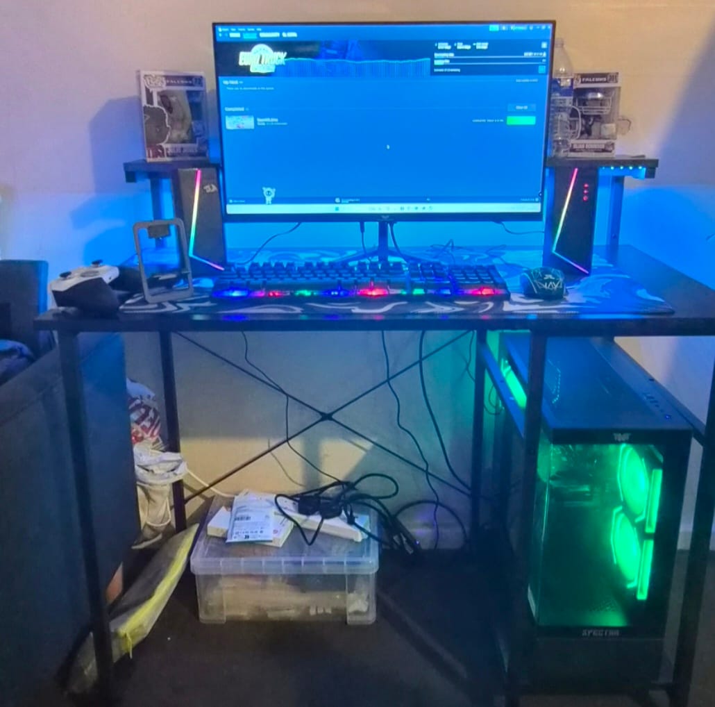 Customer photo review of Spectra Gaming PC Bundle - AMD Ryzen 5 5500 16GB NVIDIA RTX 5060 8GB