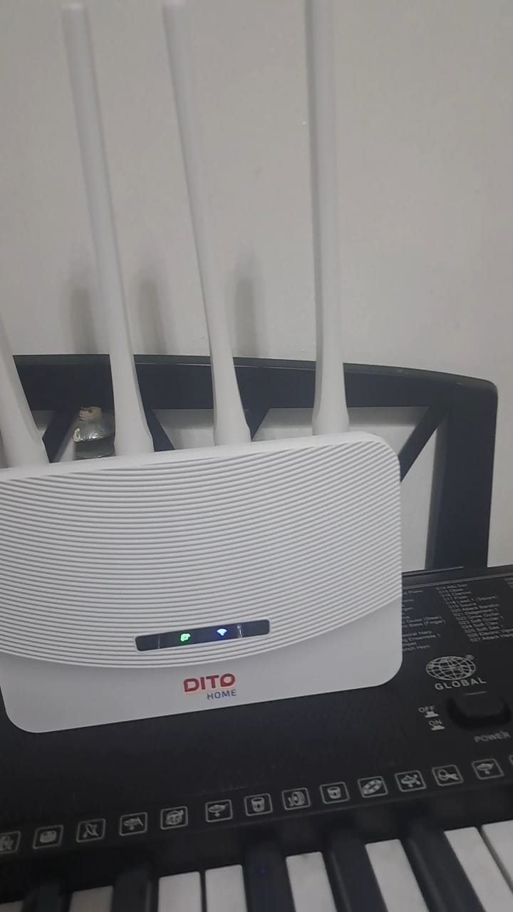 Customer photo review of DITO Home WoWFi Pro w/ Unli Data for 15/30Days
