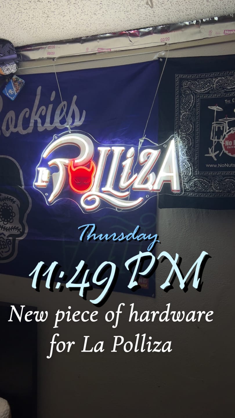 Customer photo review of LIZA | LED Neon Sign