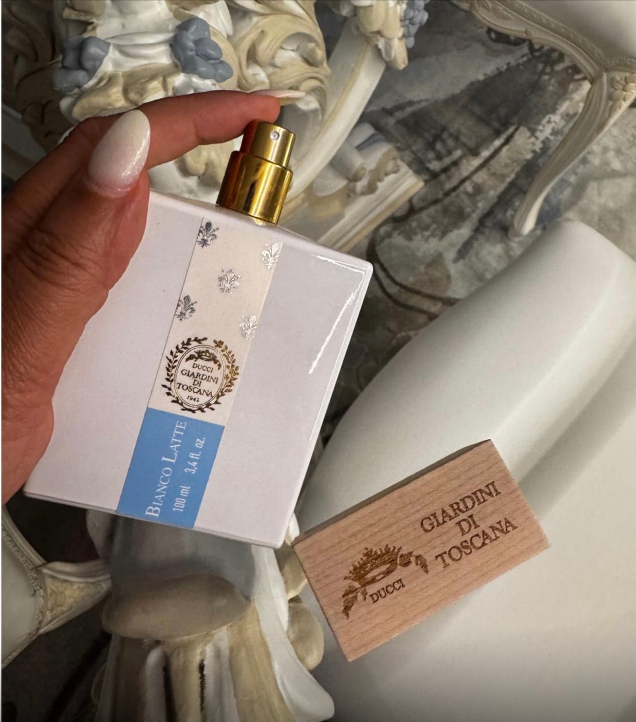 Customer photo review of GIARDINI DI TOSCANA - BIANCO LATTE