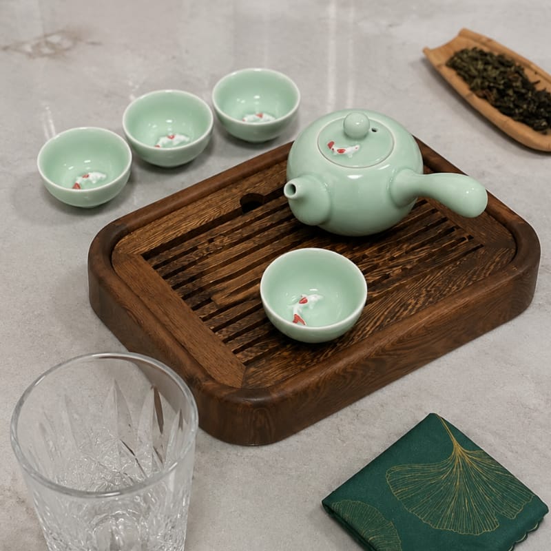 Customer photo review of Tsubasa Ceramic Tea Warmer Set