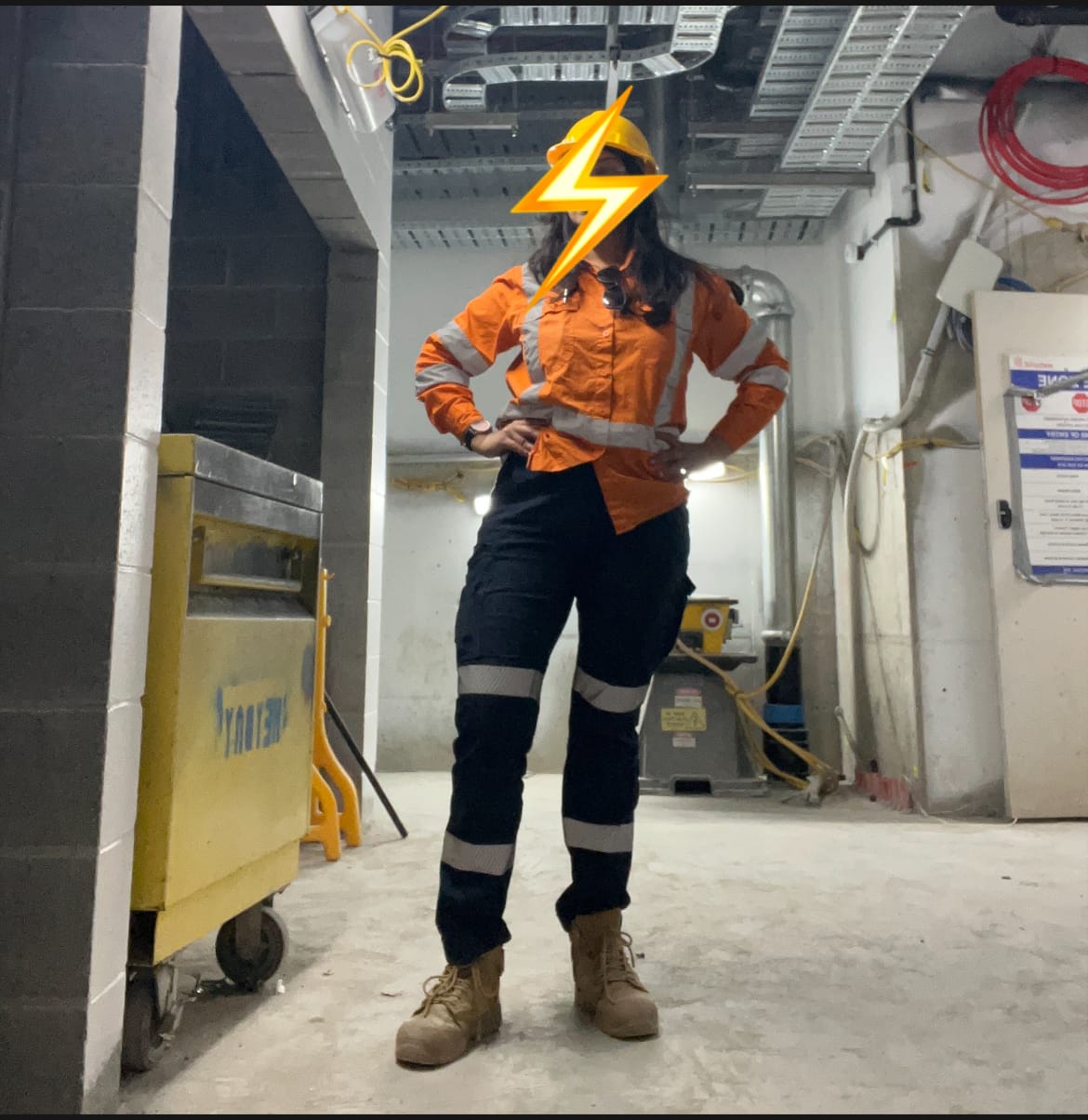 Customer photo review of FB2T NDUR™ WORK PANT - NavyT