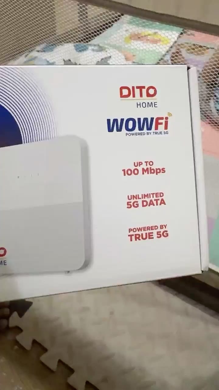 Customer photo review of DITO Home WoWFi Pro w/ Unli Data for 15/30Days