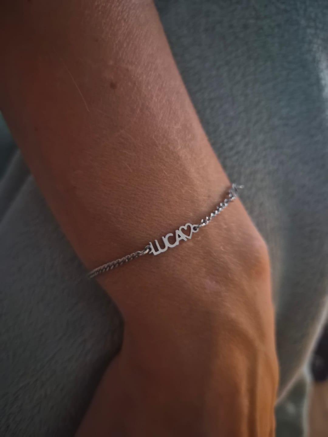 Customer photo review of Personalisiertes Namensarmband
