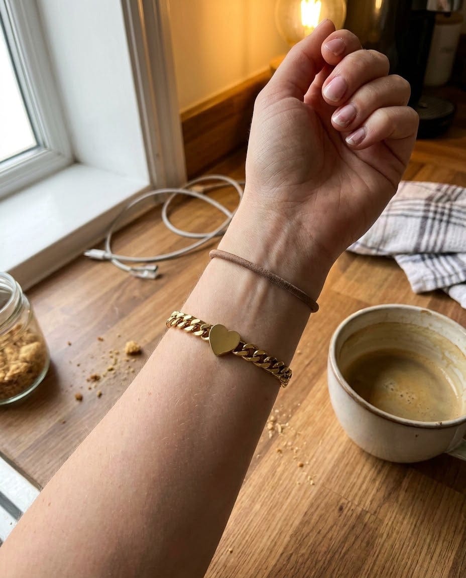 Customer photo review of Love Couple Bracelet Set
