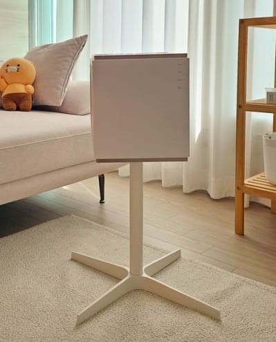 Customer photo review of 静音設計コンパクト空気清浄機  (Air Cube One)