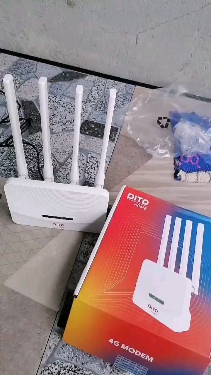 Customer photo review of DITO Home WoWFi Pro w/ Unli Data for 15/30Days