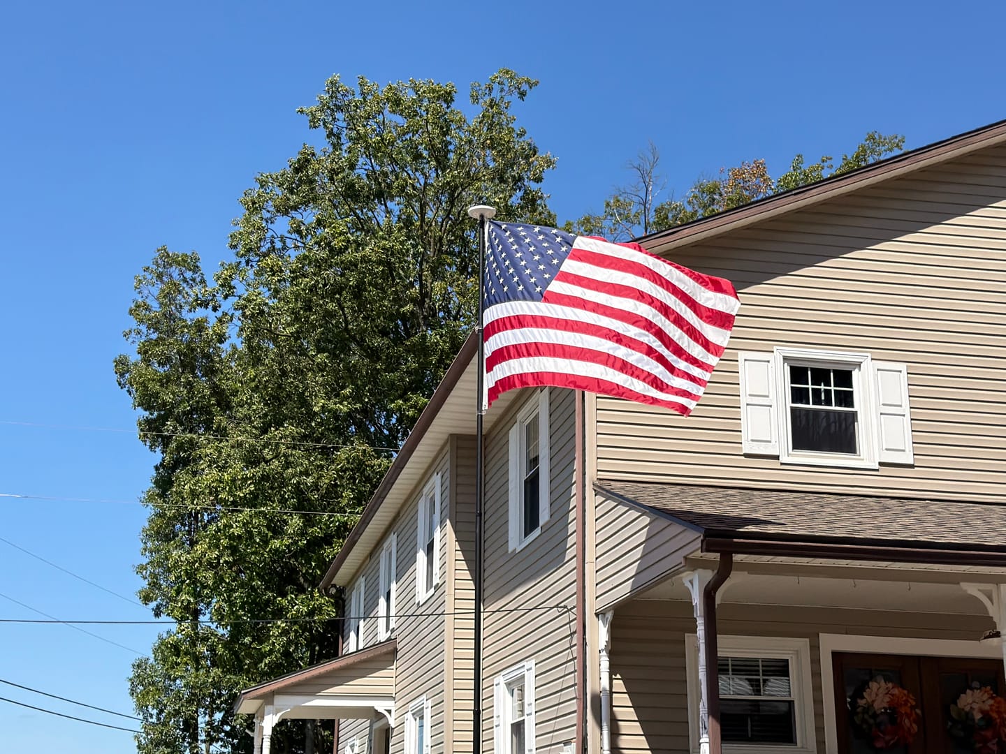 Customer photo review of 5' x 8' American Flag