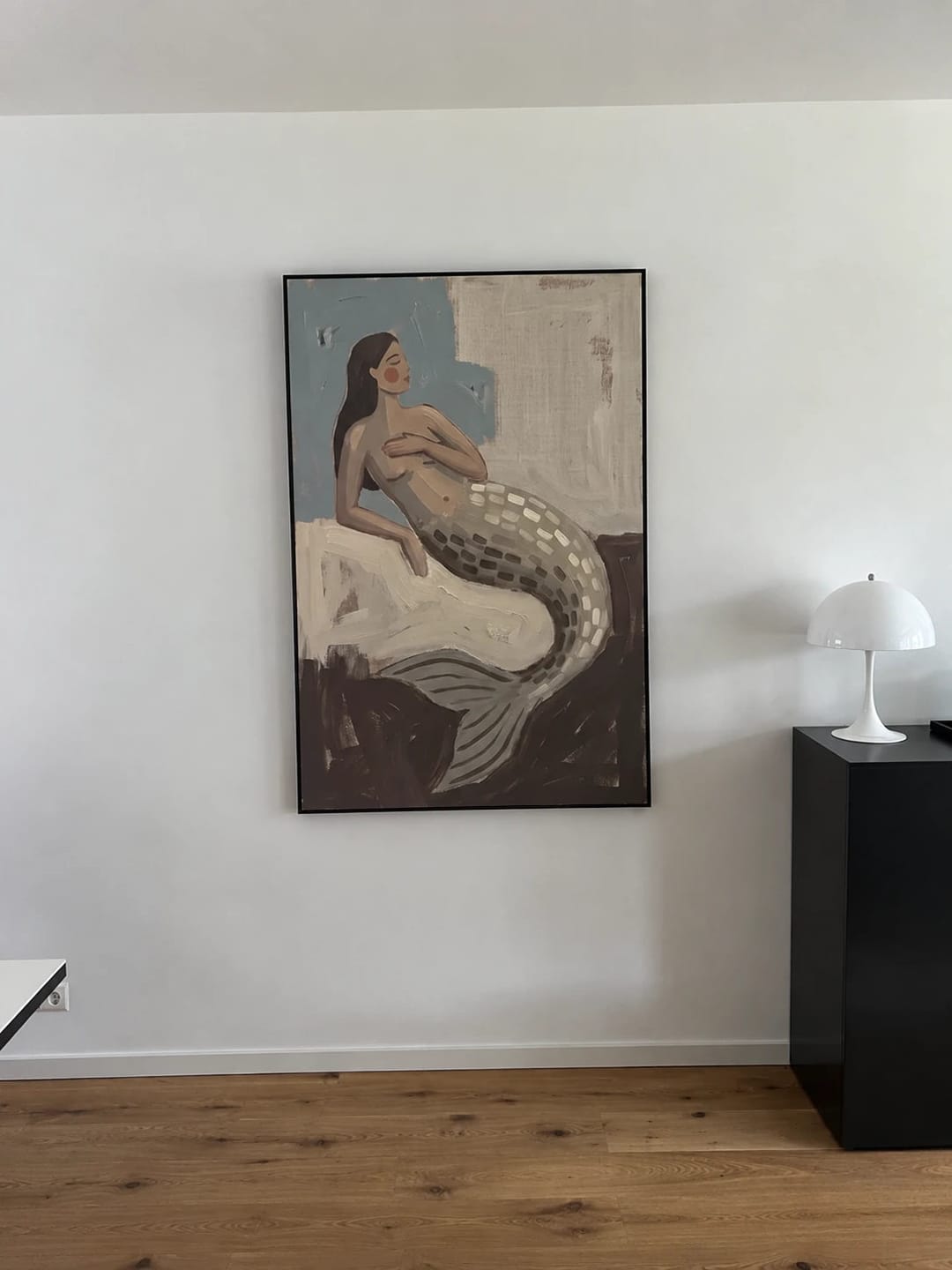 Customer photo review of Modern Folk Art｜Silver Mermaid