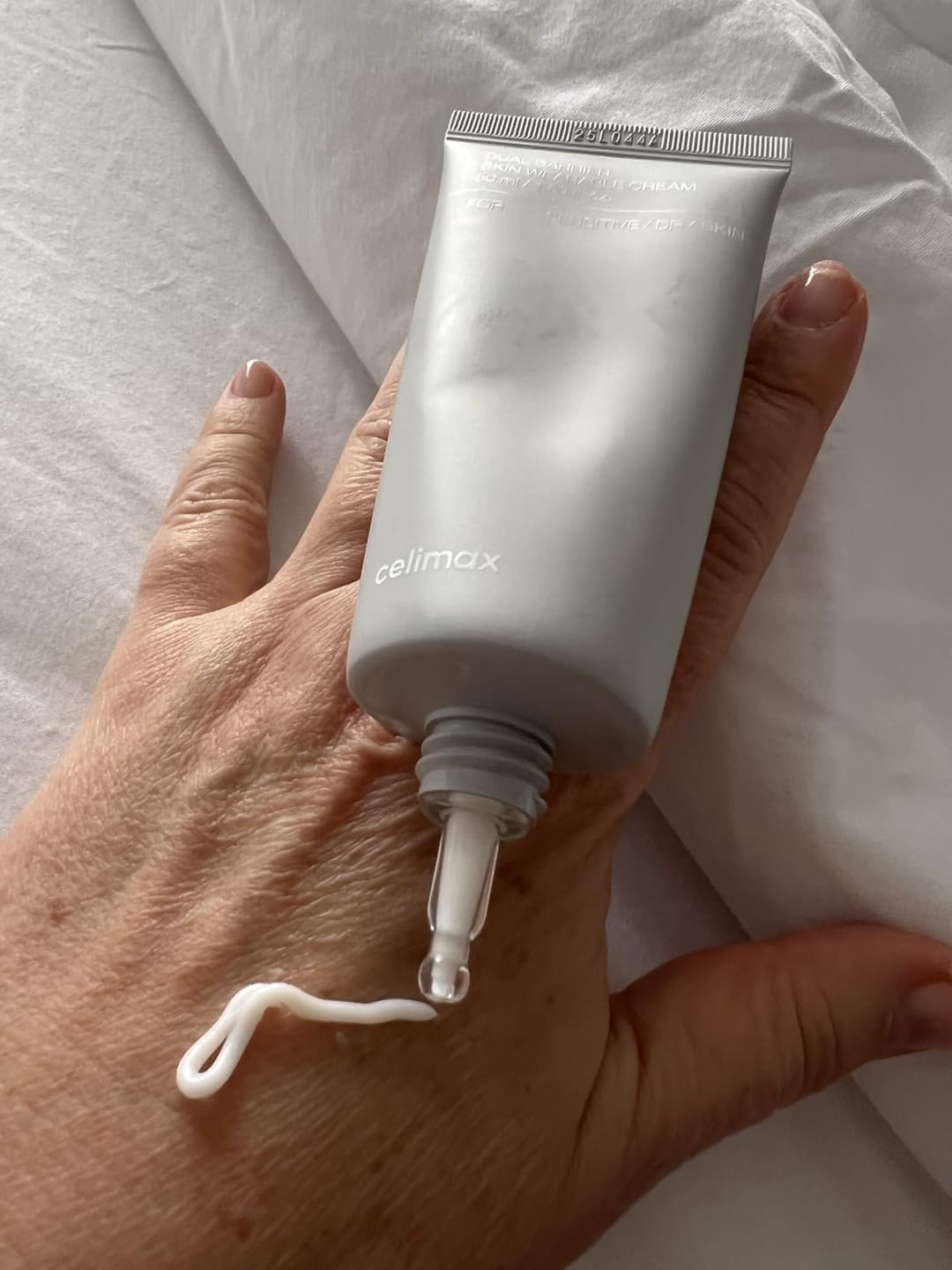 Customer photo review of CELIMAX Dual Barrier Cream
