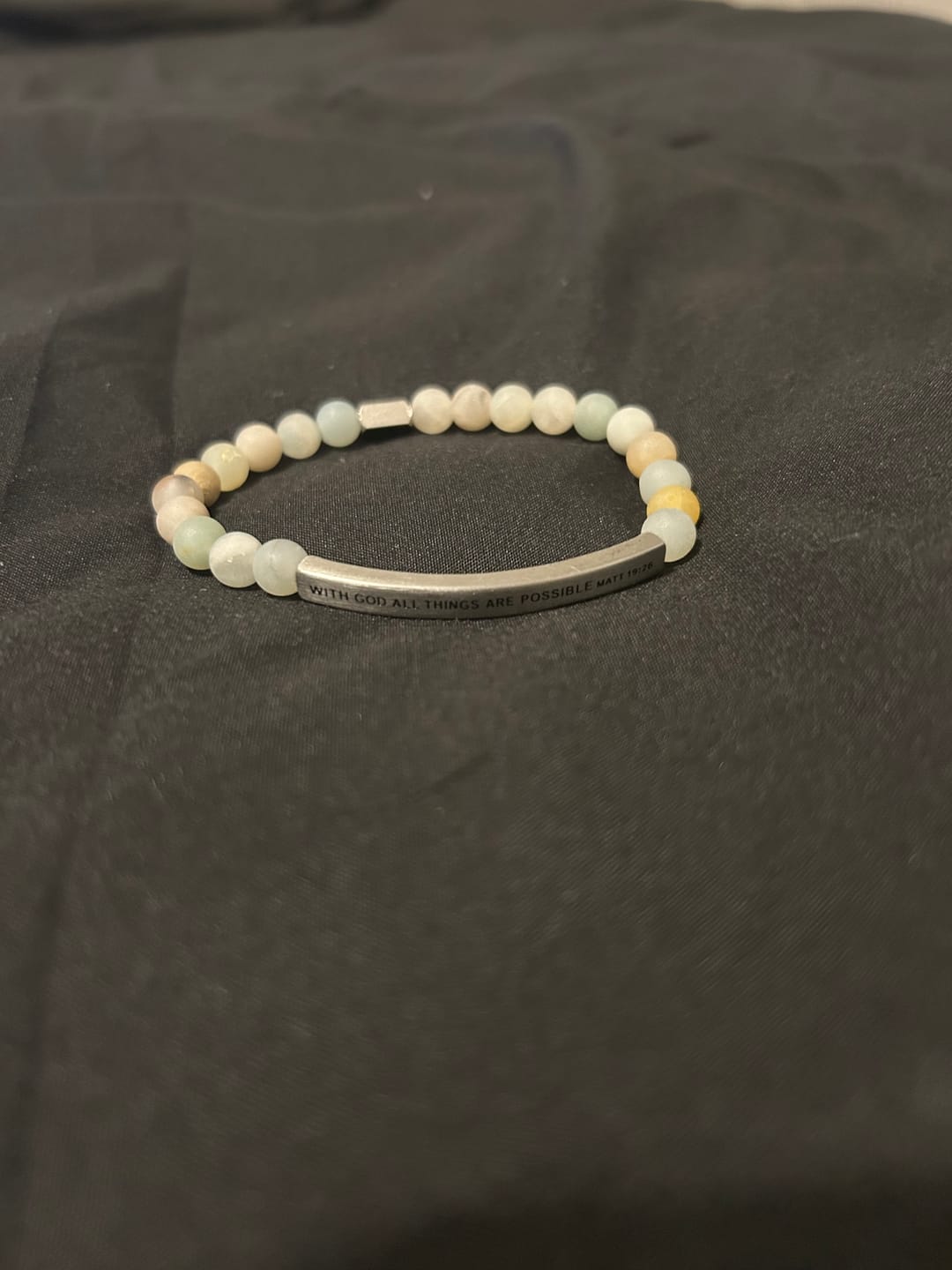 Customer photo review of WITH GOD ALL THINGS ARE POSSIBLE MATT 19:26