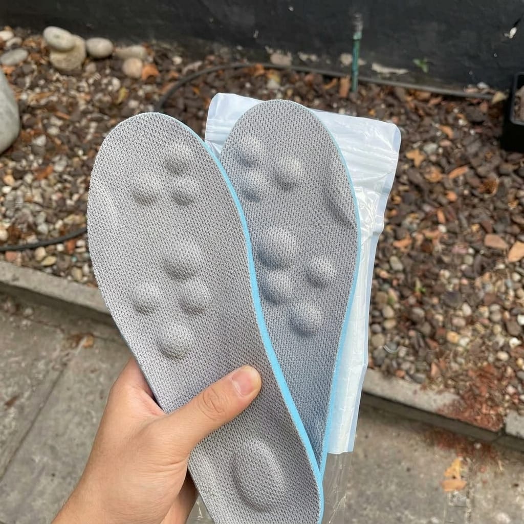 Customer photo review of Plantillas que Alivian Fascitis Plantar