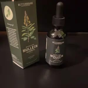 Customer photo review of Mullein Leaf & Chlorophyll Drops