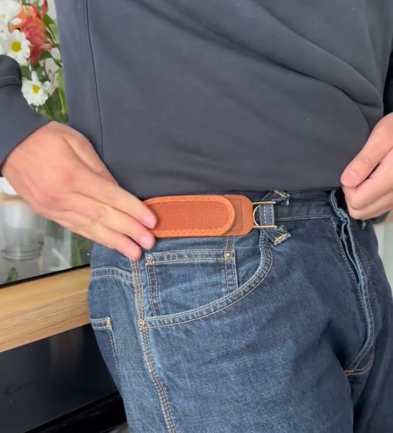Customer photo review of Hook'Em™ Belt Strap