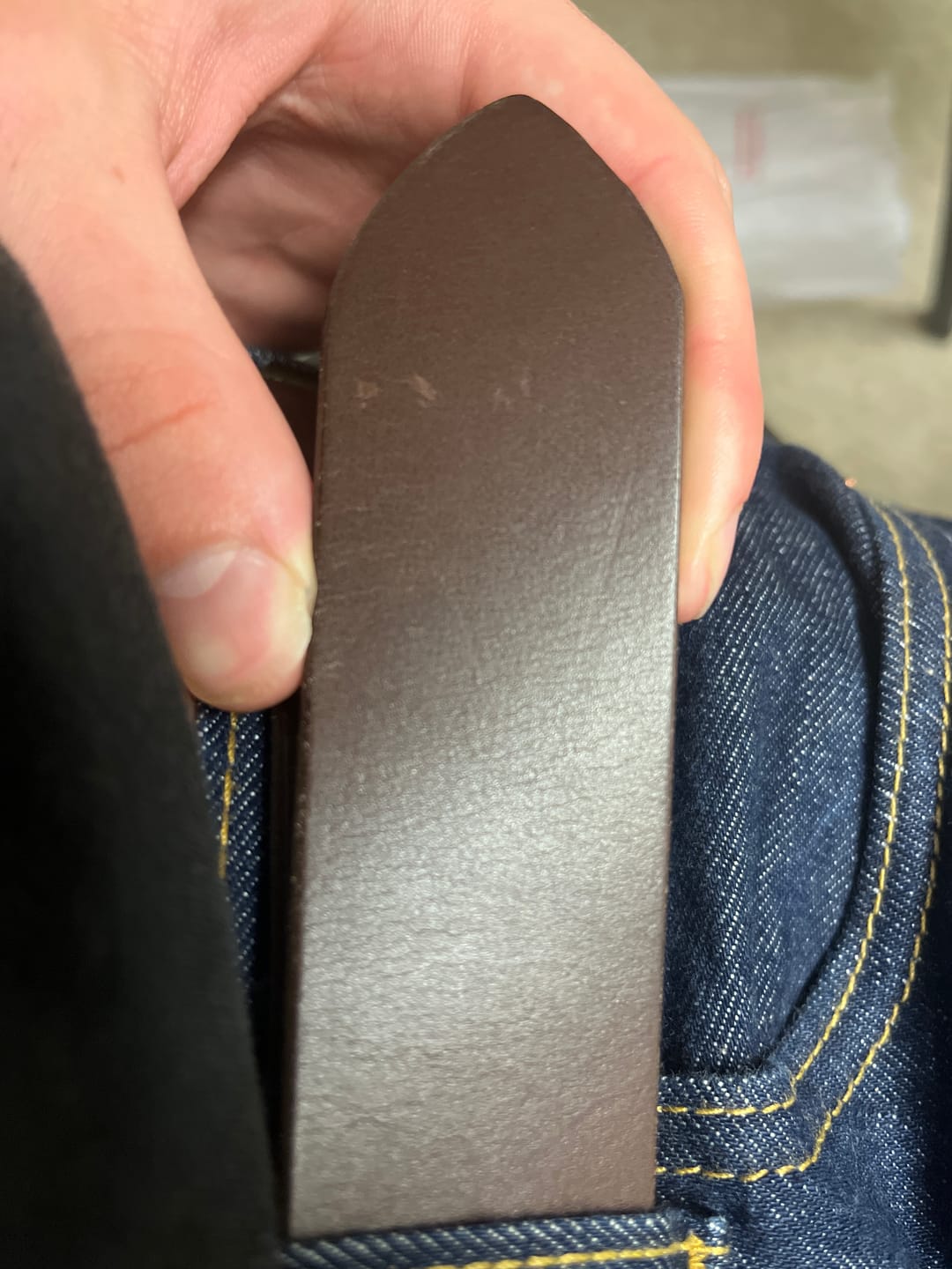 Customer photo review of The Everyday Belt