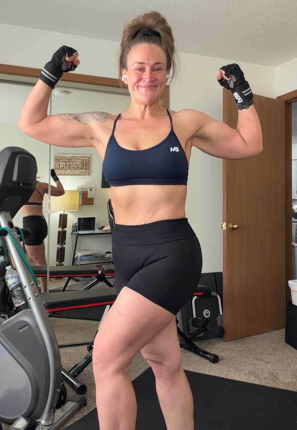 Customer photo review of Elevate Shorts