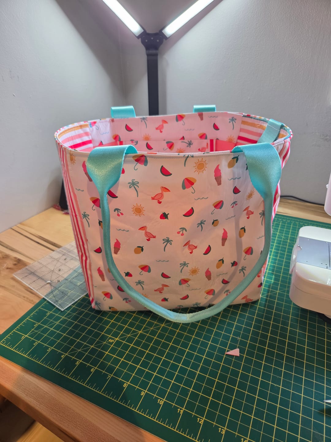 Customer photo review of Cabana Stripe - DayFlex Fabric