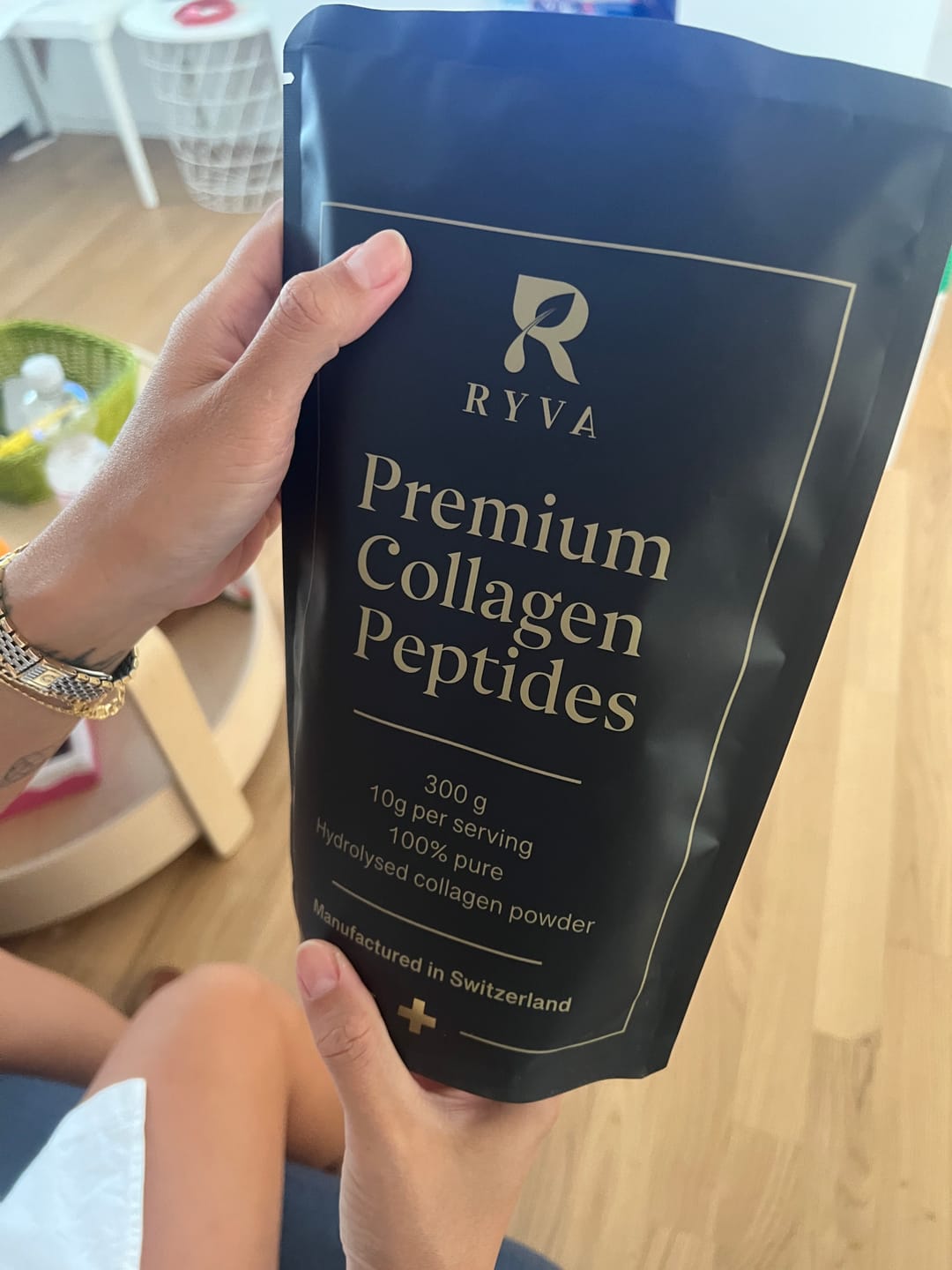Customer photo review of RYVA Premium Collagen Peptides | 300 g = 30 Portionen