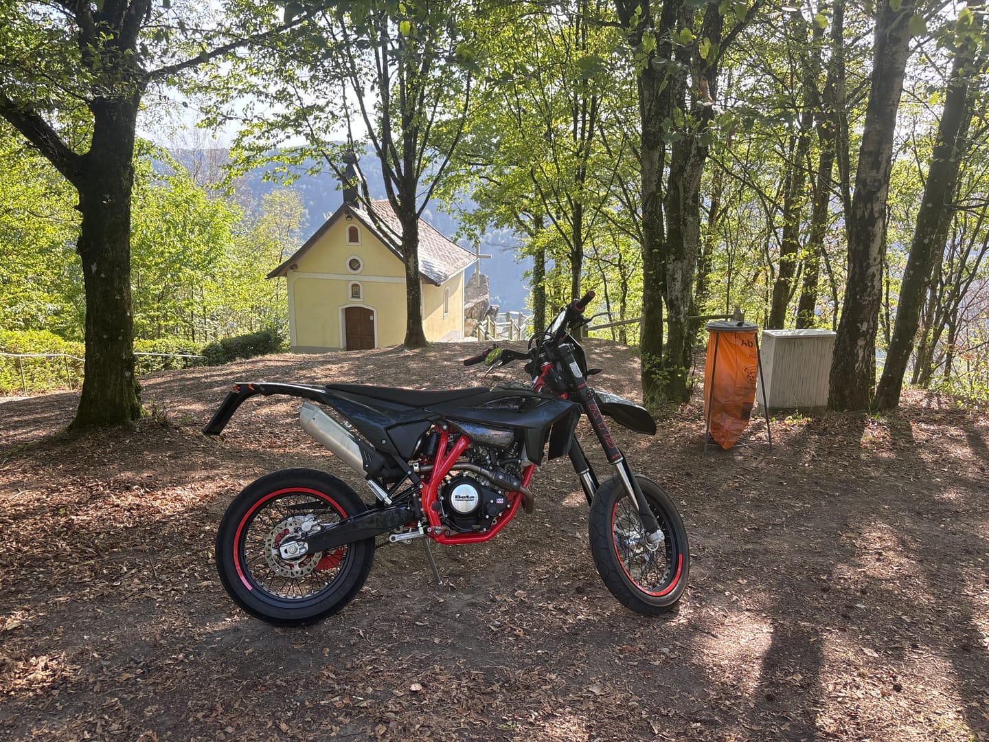 Customer photo review of Beta Fork Guards RR 50-2T / 125-4T 2018-2025