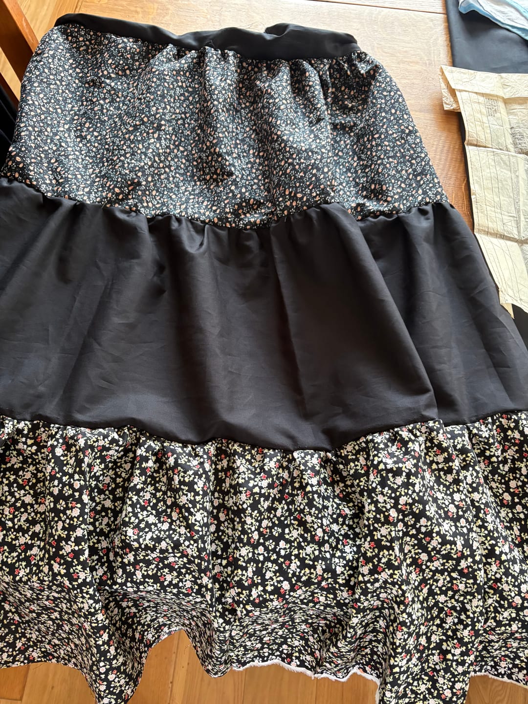 Customer photo review of Mini Tulips Cotton Poplin Fabric