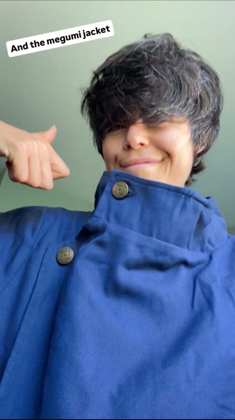 Customer photo review of Divine Blue Denim Jacket Preorder