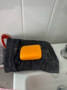 Customer photo review of Jabón Antiolor de Caqui Japonés