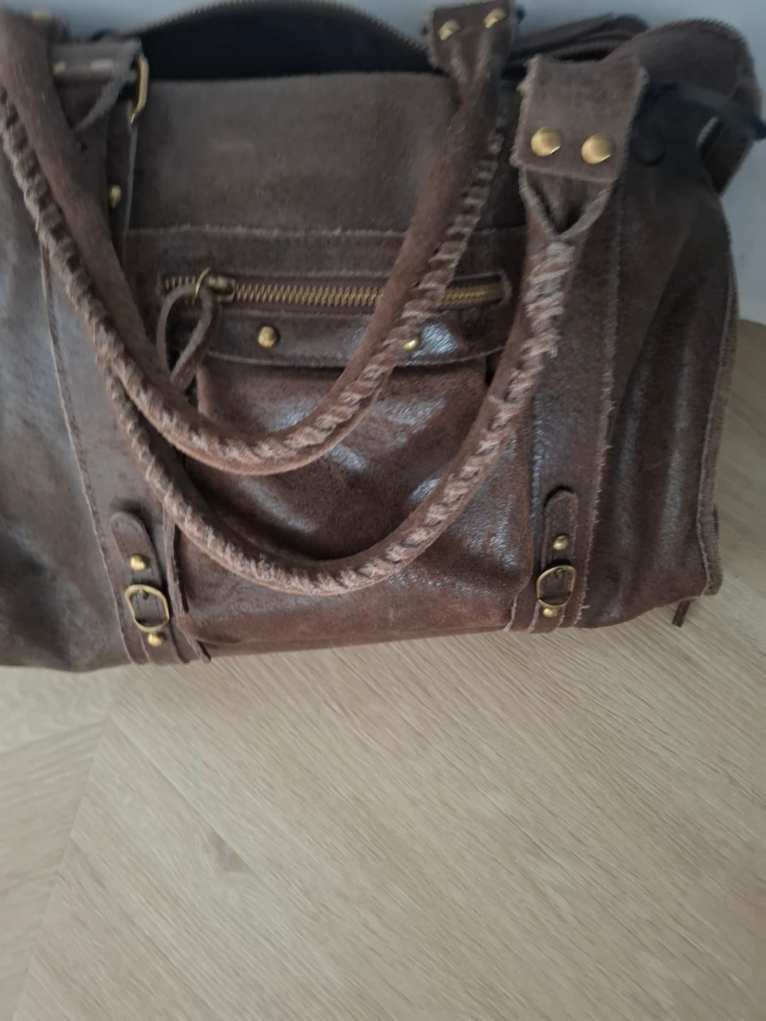 Customer photo review of It girl bag espresso martini