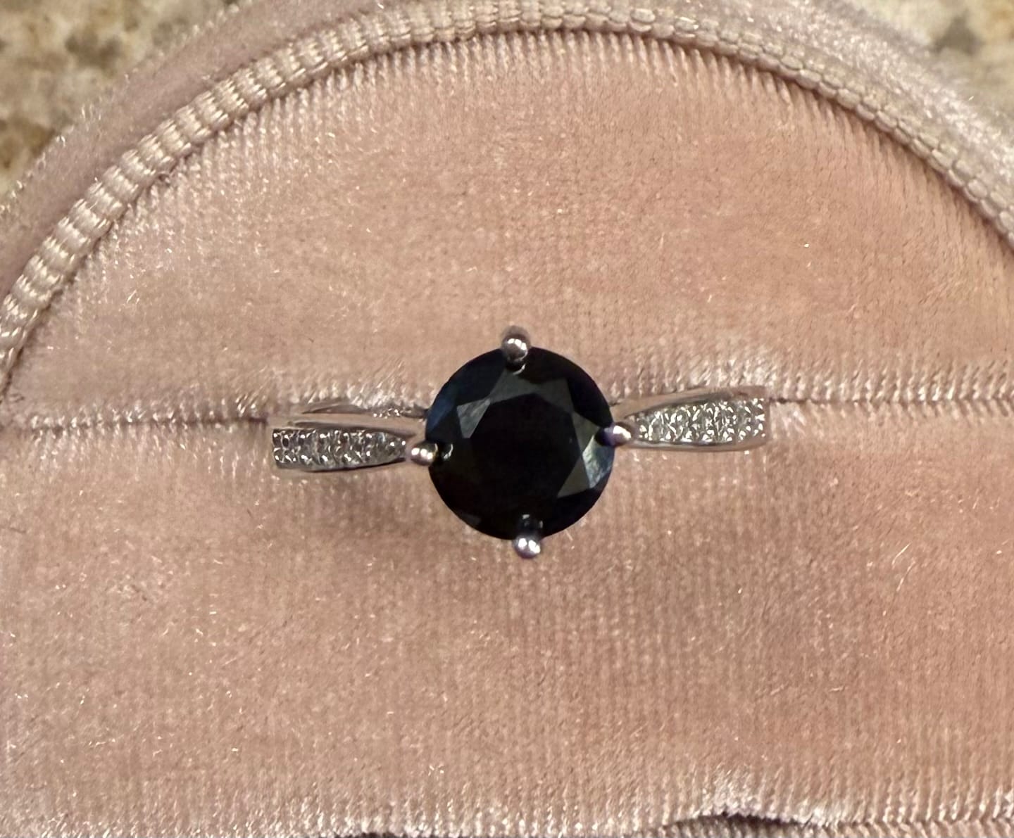 Customer photo review of Obsidian Ring - Equinox