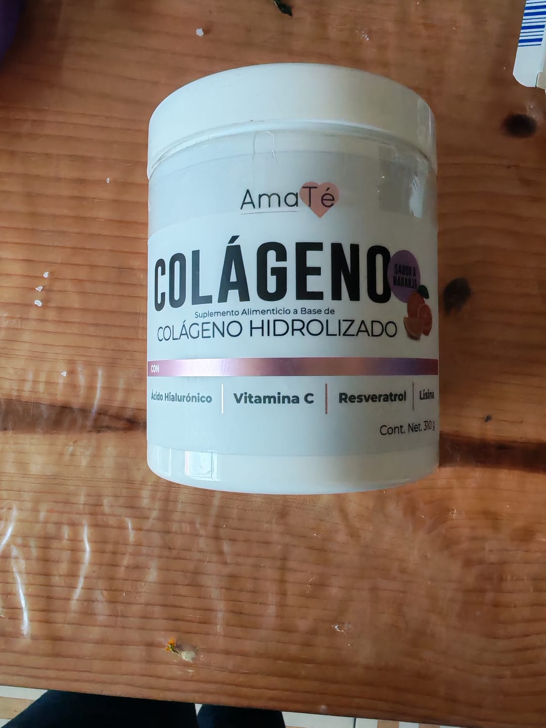 Customer photo review of Colágeno