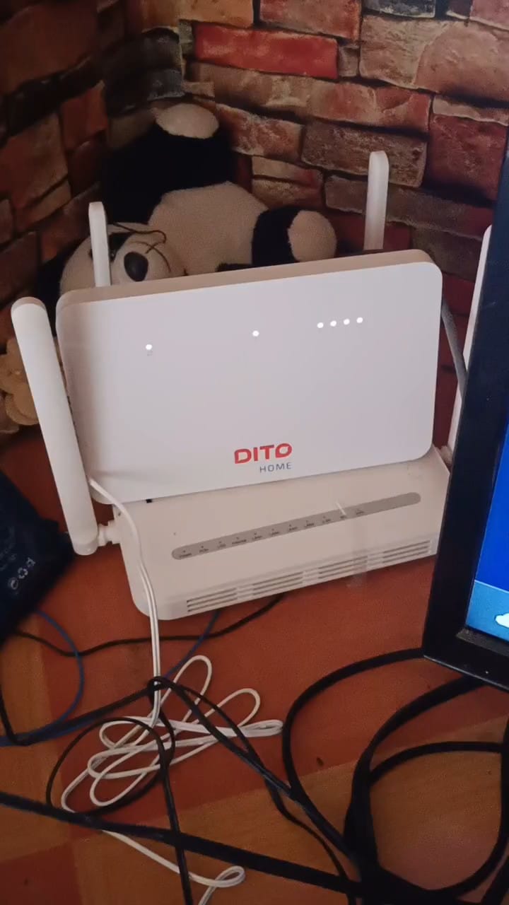 Customer photo review of DITO Home WoWFi Pro w/ Unli Data for 15/30Days