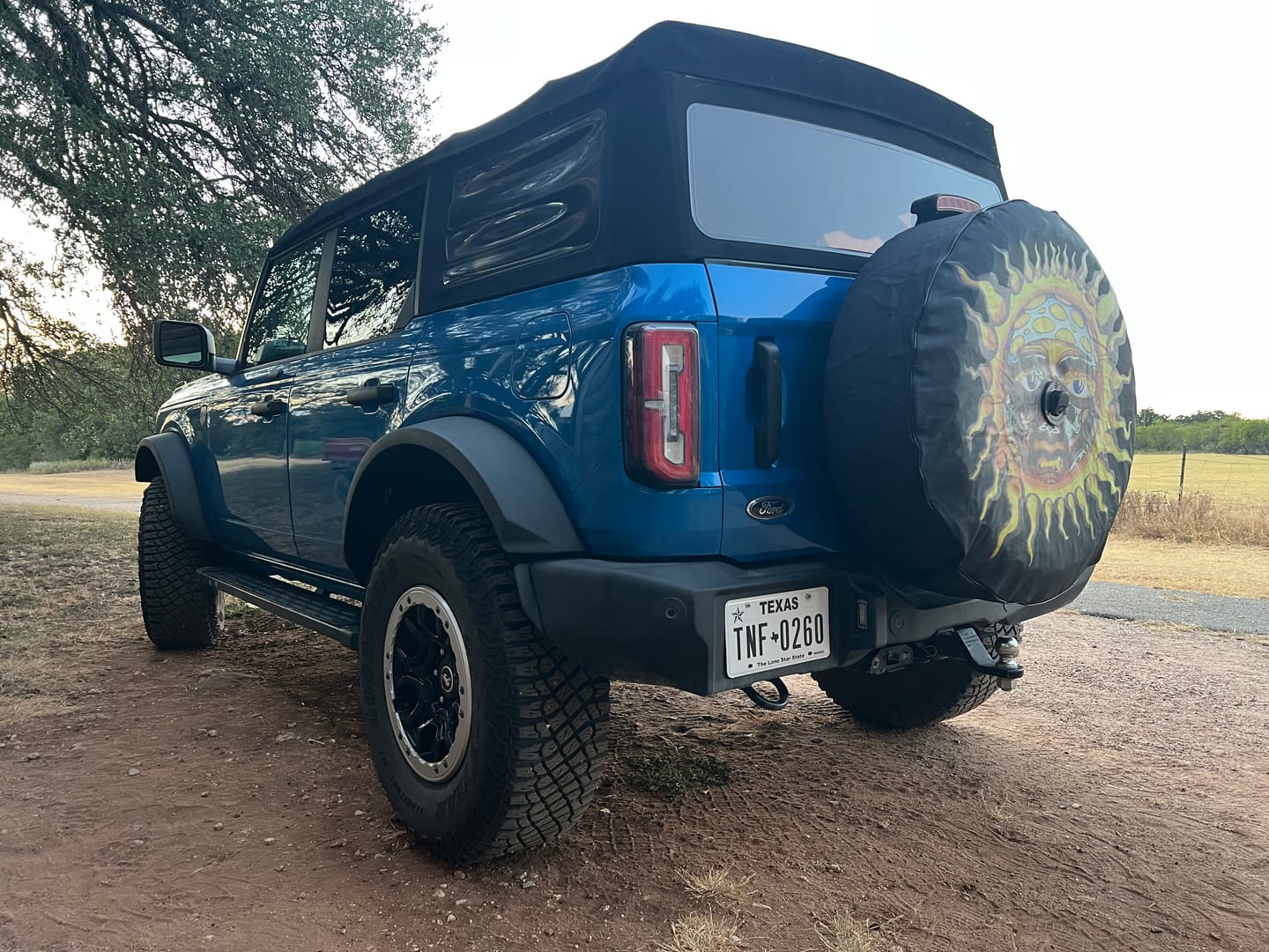 Customer photo review of CUSTOM Ford Bronco Tire Cover